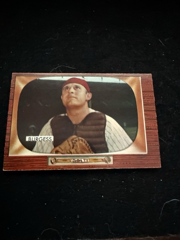 1955 Bowman - Smoky Burgess #209, Nr. Mint, No Creases