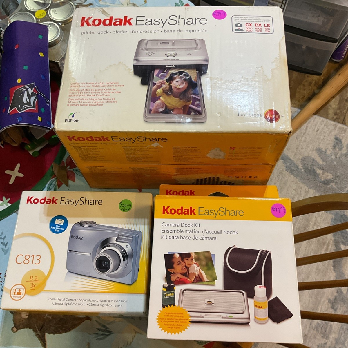 Kodak EasyShare C813 8.2MP Digital Camera - Silver for sale online