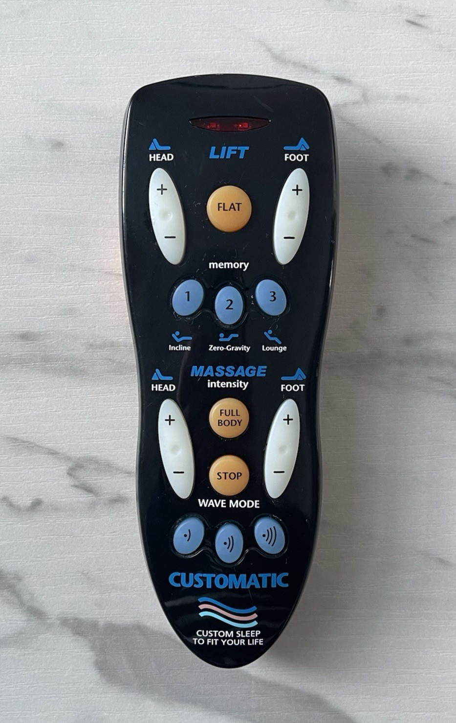 Sealy Reflexion 4 Customatic Remote TRURC-N5 Replacement Control