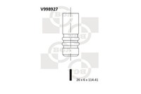 Bga V998927 Auslassventil FüR Alfa Romeo Passend FüR Fiat Lancia Opel Peugeot