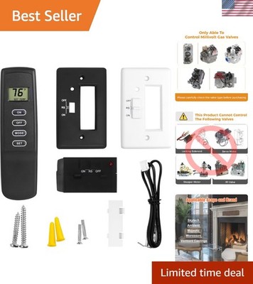 Upgraded Fireplace Remote Control Kit,Fit for skytech 1001 Napoleon Empire Ra...