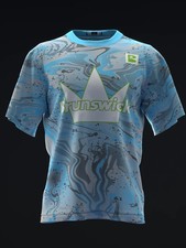 Custom Name Brunswick - Endeavor Bowling Jersey Short  Long Sleeve Shirts