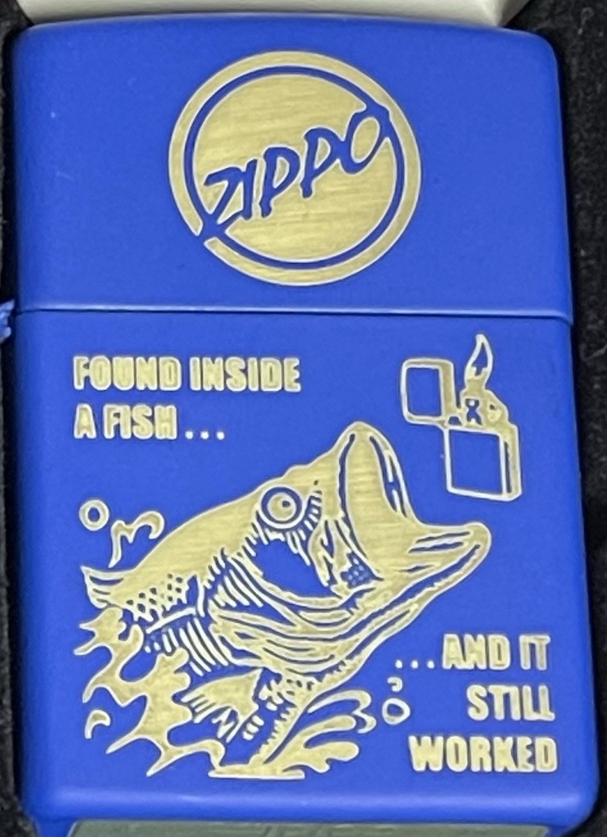 ZIPPO 2017 FOUND INSIDE A FISH…AND IT STILL WORKED LIGHTER