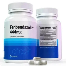 FENBENDAZ0LE 444 mg 90 caps– Advanced Dietary Supplement | 90 Capsules | Non-GMO