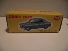 Atlas Dinky Ford Zephyr Saloon,Blue 162