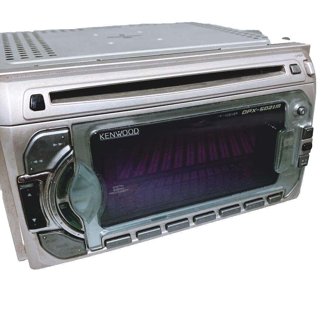 KENWOOD DPX-5021M MD CD Receiver Car Audio Used w/Cable KENWOOD DPX-5021M MD CD Receiver Car Audio Used w/Cable