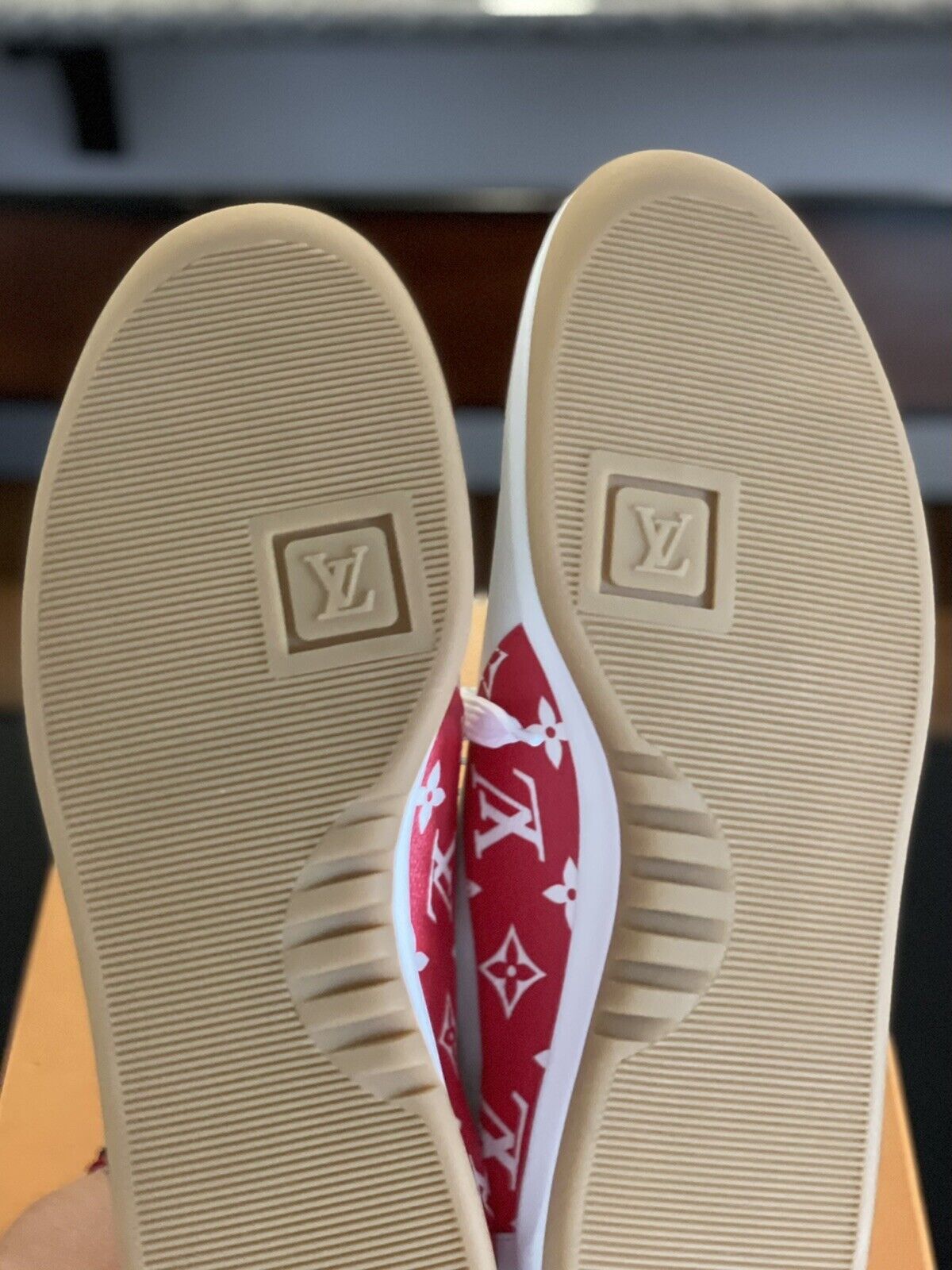 Louis Vuitton Sport Supreme White Monogram