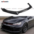 FOR VW GOLF MK7 MK7.5 GTD GTI GTE R FRONT SPLITTER SPOILER LIP BODY KIT 13-20 UK
