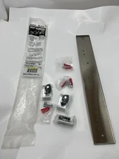 E.L. Mustee & Sons 65.600 Stainless Steel Mop Hanger 24" x 3" Chrome Silver