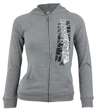Adidas NBA Youth Girls Brooklyn Nets All Net Tri-Blend Hoodie, Gray