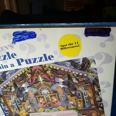 SEEING DOUBLE Great American, Puzzle Within A Puzzle -100 Pieces