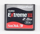 SanDisk Extreme Iii 2Gb Cf Compact Flash Camera Memory Card w/ Esp Technology