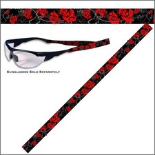 Glasses Strap Biker Women Rose Roses Floral Band Sunglasses Chain Cortel