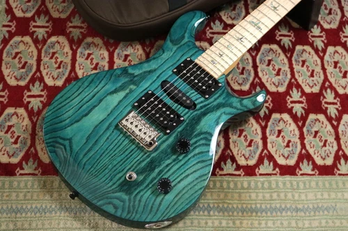 PRS SE Swamp Ash Special Iri Blue 2023 Used Ash Body Maple Neck w/Soft Case