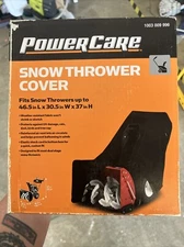 Power Care Snow Thrower Cover 46.5 " L x  30.5 "W x 37 " H