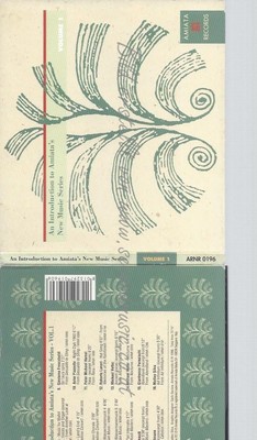 CD--VARIOUS, T. RILEY, D. MILLER UND VARIOUS -- -- -- AN INTRODUCTION TO AMIATA'