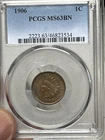 1906 Indian Cent Penny --- MS-63 PCGS Slabbed Coin
