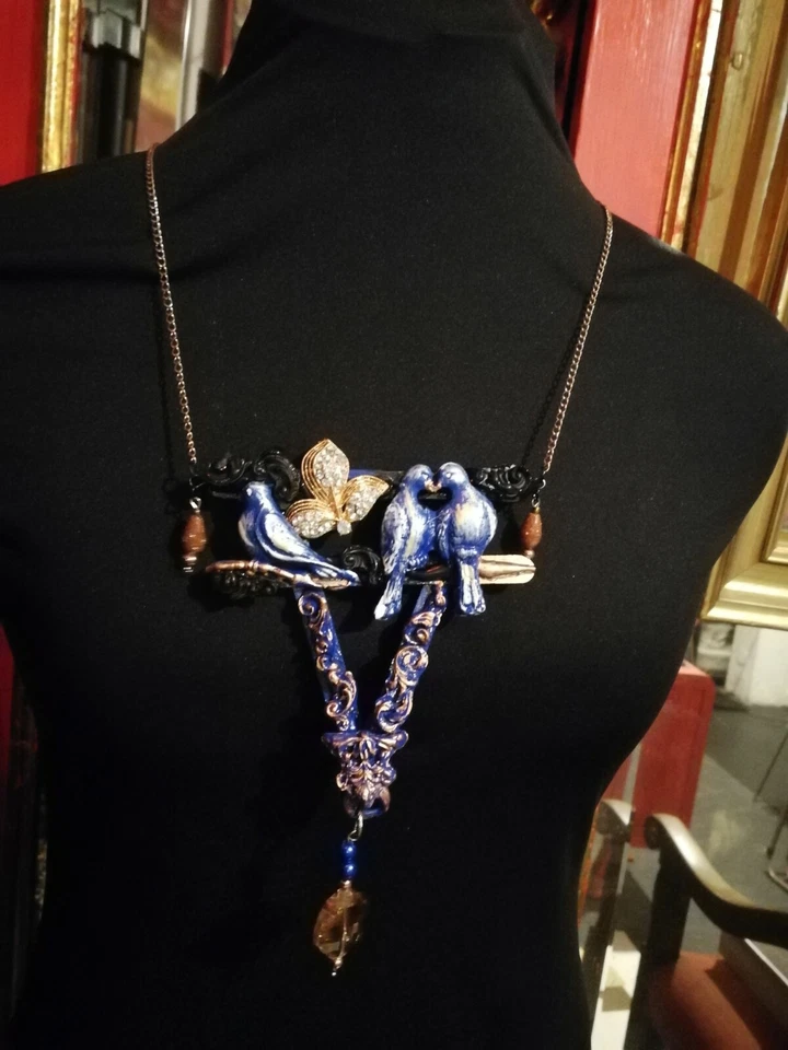 luxury jewelry talisman necklace vintage style pendant womens jewelery charms 1 - Image 4 of 4