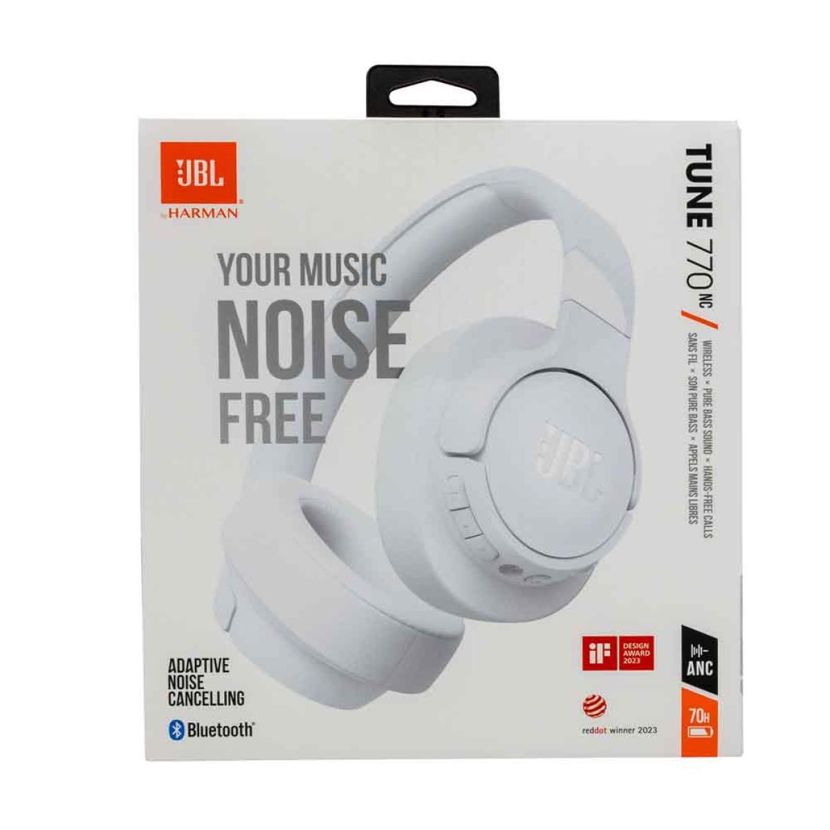 Jbl Tune 770nc - Kabellose Over-ear-kopfhörer, White Jblt770ncwht