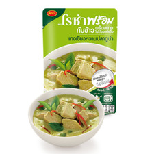 3 x ZIELONY TUŃCZYK CURRY Smak tajski Tajskie menu Gotowanie gotowe do spożycia 105g ROZA PROMPT