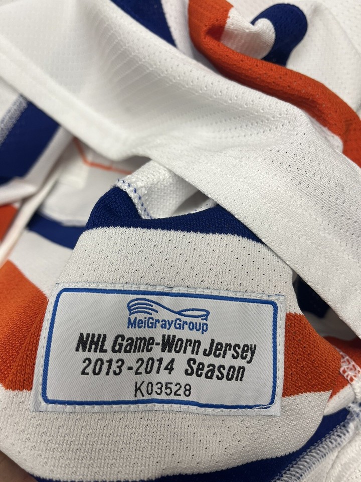 Mitch Moroz Edmonton Oilers Game Worn Jersey Preseason eBay