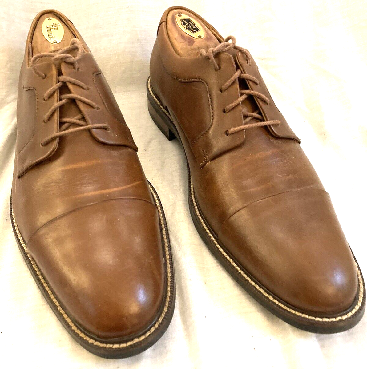 Cole Haan Warren Cap Toe C20153 Leather Oxfords Men display picture 3