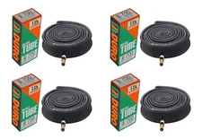 4 DURO Bicycle Inner Tube 700 x 35c/38c/43c 48mm Thorn Resistant Schrader Valve.