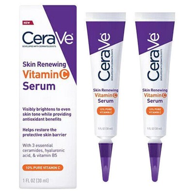 Vitamin C Serum für Face Mit Hyaluronic Acid, Skin Brightening 30ML 2 Stk