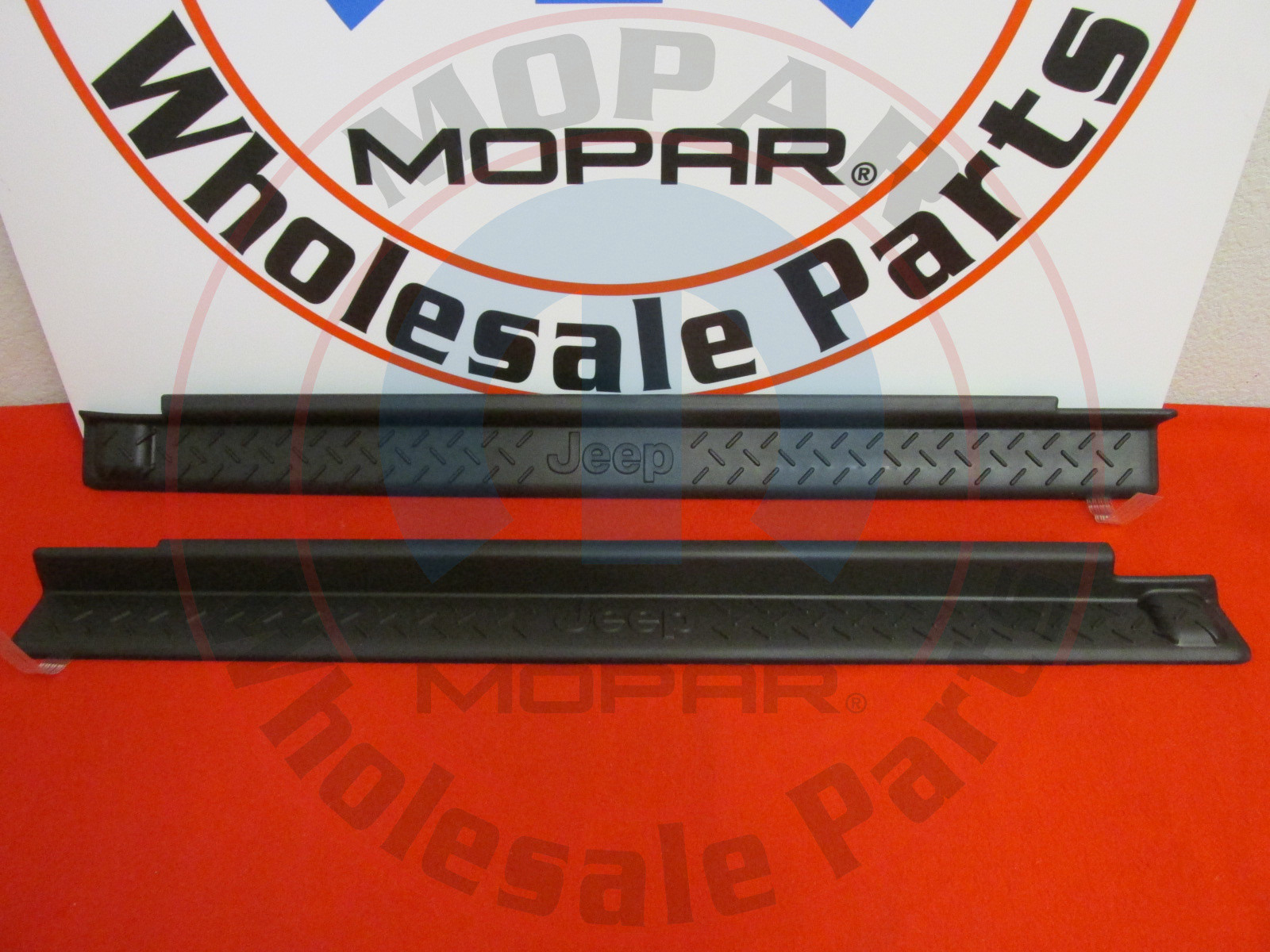 JEEP Wrangler Door Sill Entry Guards 2 Door NEW OEM MOPAR eBay