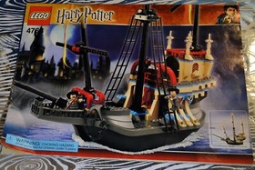 2005 LEGO Harry Potter 4768 The Durmstrang Ship Complete w/ Manual & Box
