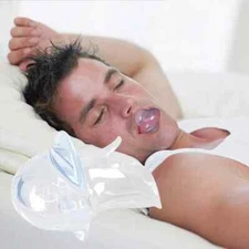 Advanced Anti Snoring Tongue Device Silicone Sleep Aid Stop Snore Sleeve Apnea