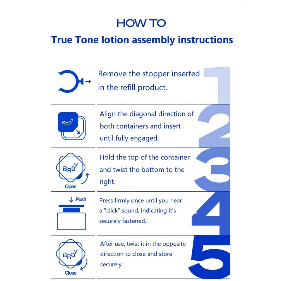 B.READY True Tone Lotion 2.0 #Airy 40ml SPF 50 PA++++ For oily Skin K-Beauty - Image 4 of 4