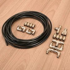 Quick Connect Vacuum Boost Control Fitting Kit For Turbo Supercharger Solenoid