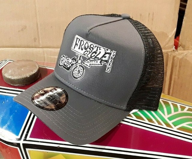 Frost Cycle Shack Hat Snap Back Harley Ironhead Sportster Shovelhead