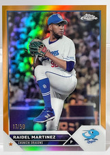 Raidel Martinez 2023 Topps Chrome NPB /50 #41 Insert Refractor Chunichi Dragons