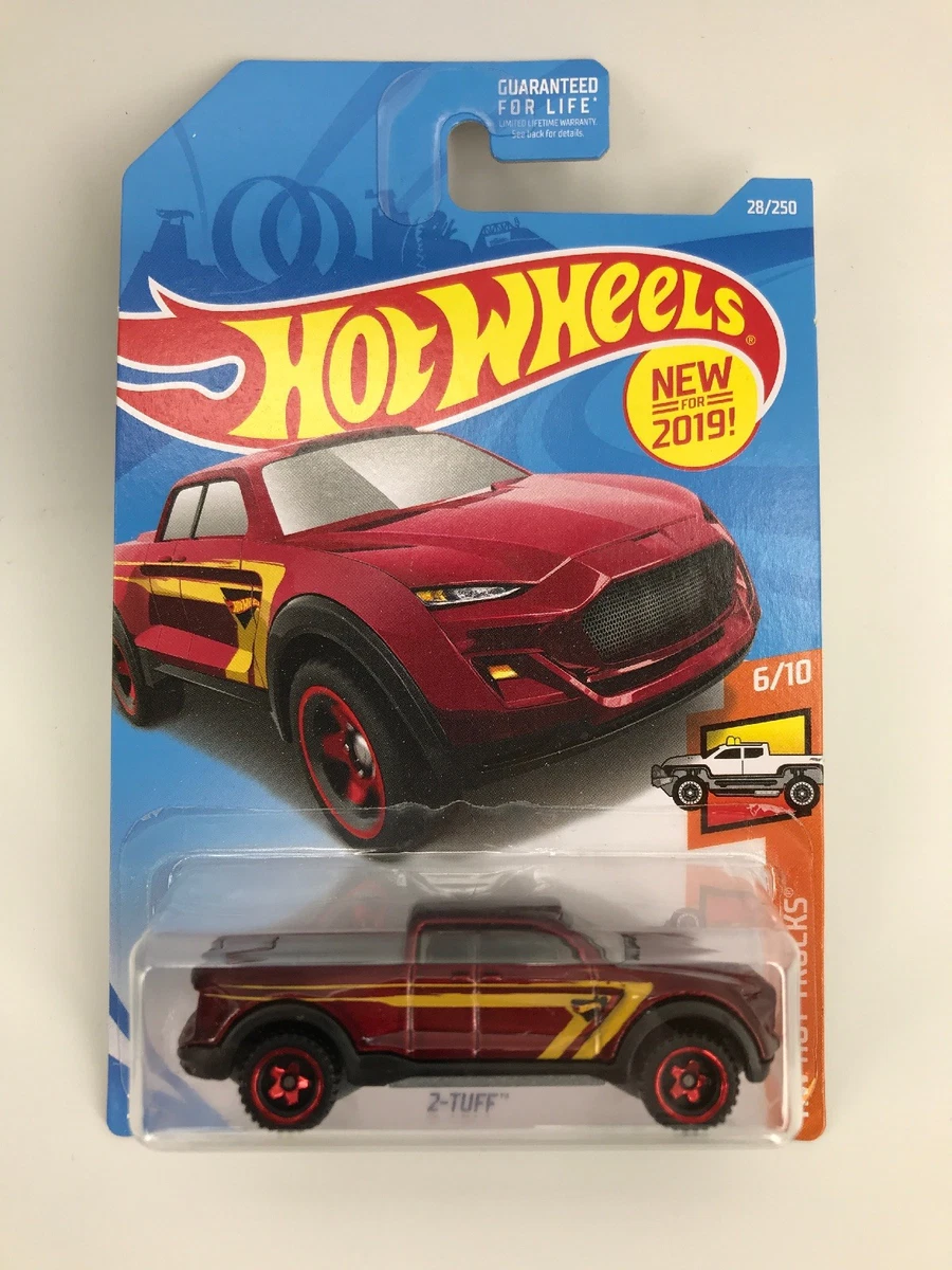 2019 Hot Wheels Pickup Truck 28 Hw Hot Trucks 6 10 Red 2 Tuff New
