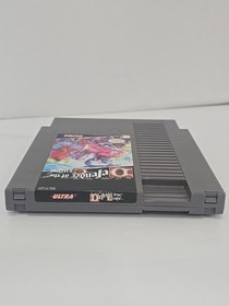 Defender of the Crown NES Game Cartridge OEM Nintendo Rental Case