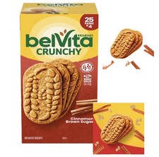 Belvita Cinnamon Brown Sugar 1.76oz 25 Packs