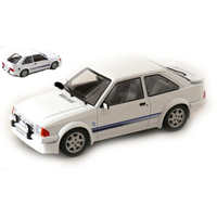 Ford Escort Mk Iii Rs Turbo 1985 White 1:18 Modelcargroup Auto Stradali -D- Neue