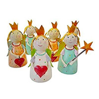 Zaunhocker Im Sparset - 37,9 X 27,4 X 22,6 Cm - Metall - 6Er Set