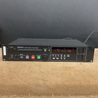 Denon DN-C630 Compact Disc Player SLC - Error 400