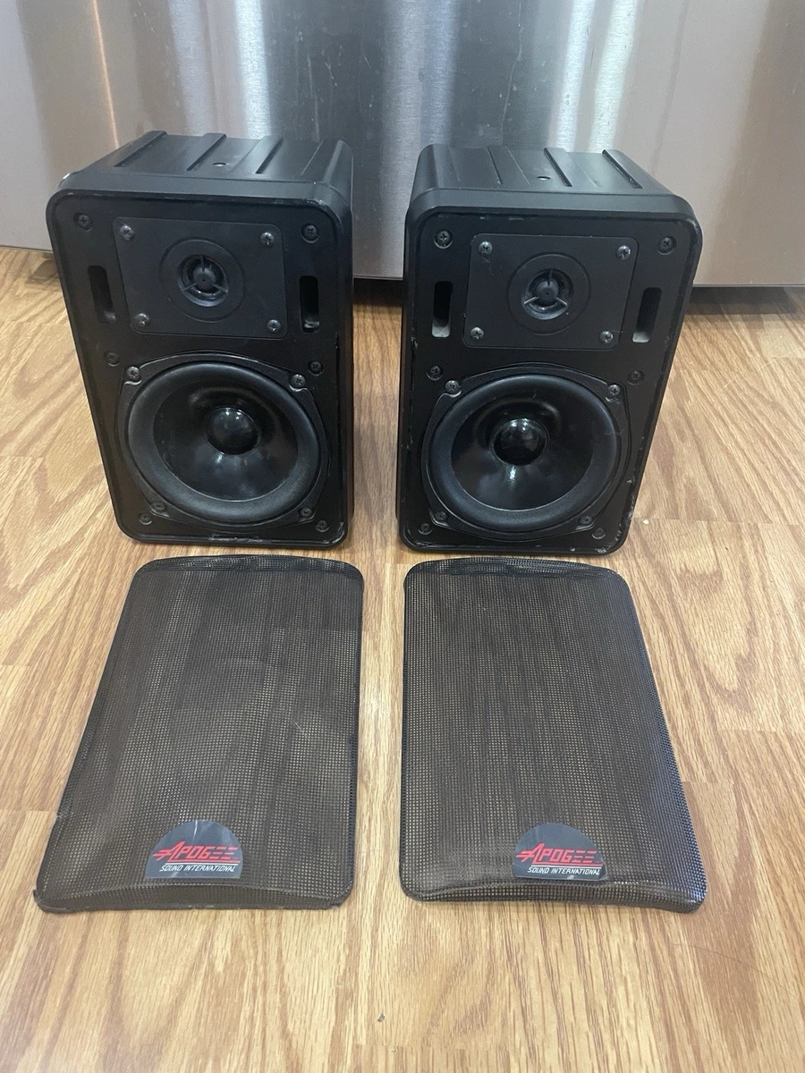 最終価格 APOGEE ACS-SAT3　超小型スピーカー キズ等あり現状中古 国内正規品】ROCK POWER SQ693V2MIDRANGE フラグシップ 3.5インチ