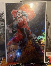 Harley Quinn Shadow Rain Foil AP2 by Eddie Nunez