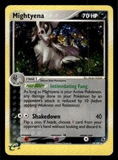 Pokemon TCG EX Ruby and Sapphire #10/109 Mightyena Holo LP+ (Scratches) on eBay