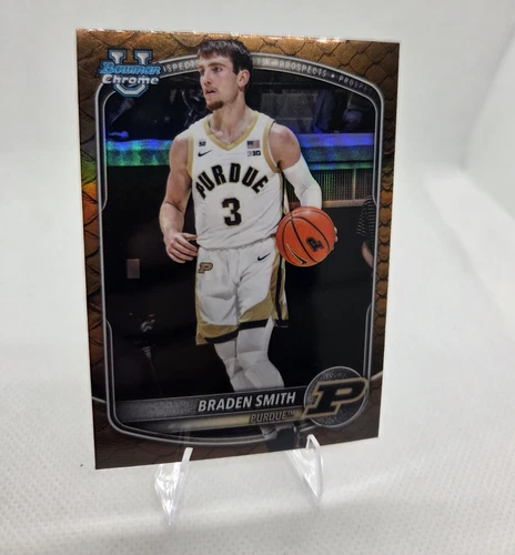 Topps Bowman Chrome Prospects 2025-26 Braden Smith Reptilian Purdue #BCP-94