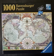 Ravensburger Premium 1000 Pc. Jigsaw Puzzle Antique World Map
