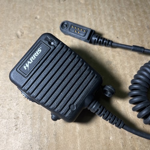 Harris Radio Speaker Microphone, Emergency Button 12082-0600-02 - Picture 2 of 5