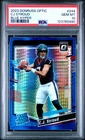 0490 C.J. Stroud 2023 Donruss Optic #244 Blue Hyper Prizm RC Rated Rookie PSA 10