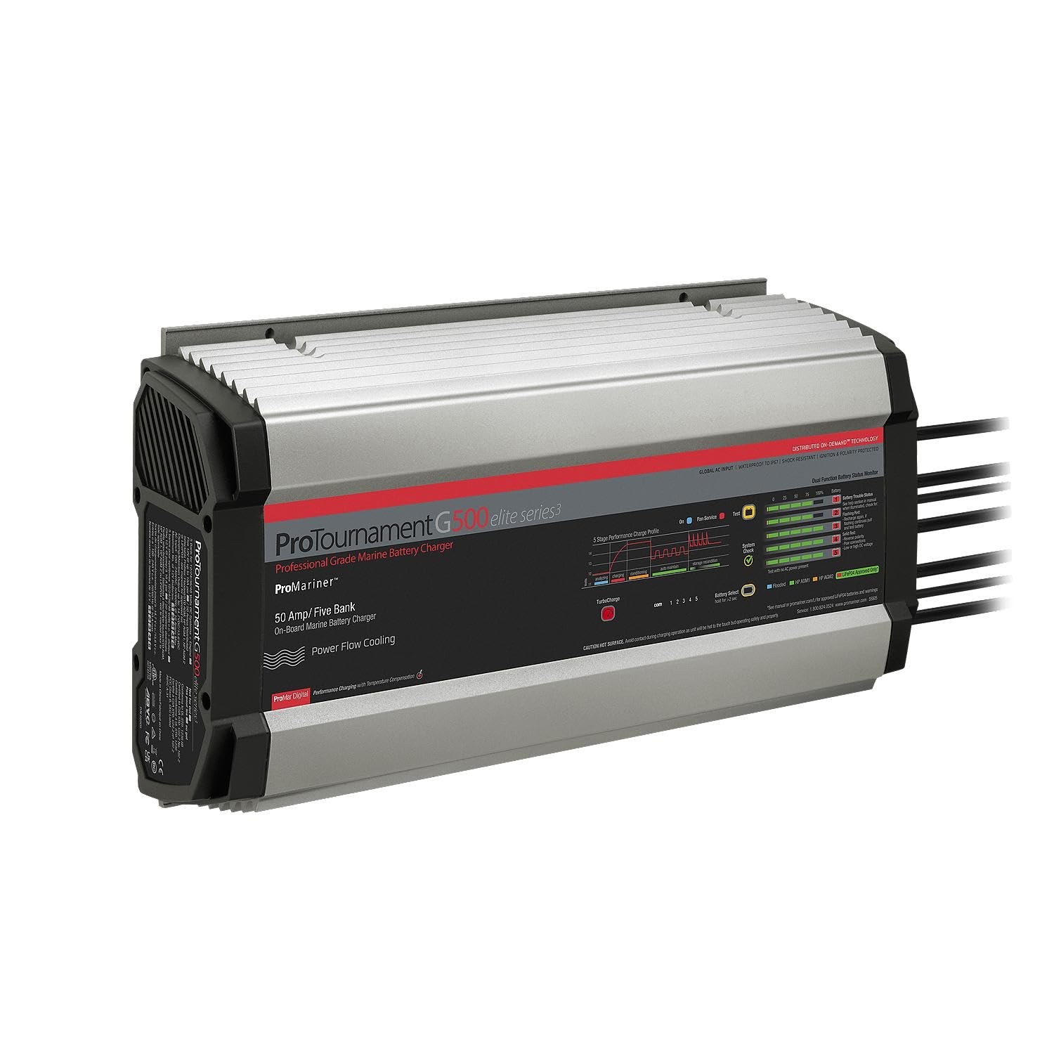 PROMARINER 53505 ProTournament Elite 500 5-Bank,Silver