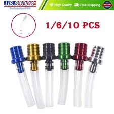 Fuel Gas Cap Cover Air Vent Tube Breather For Pit Dirt Bike Motorcycle ATV 10Pcs